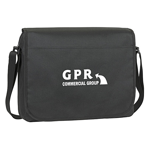 Whitfield Recycled Messenger Bag - Printed Main Image