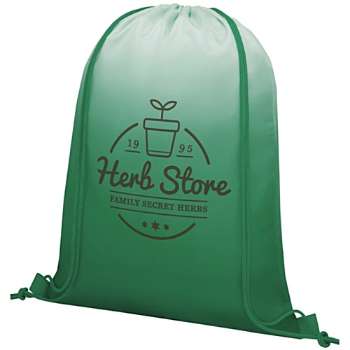 DISC Oriole Gradient Drawstring Bag - Printed Main Image