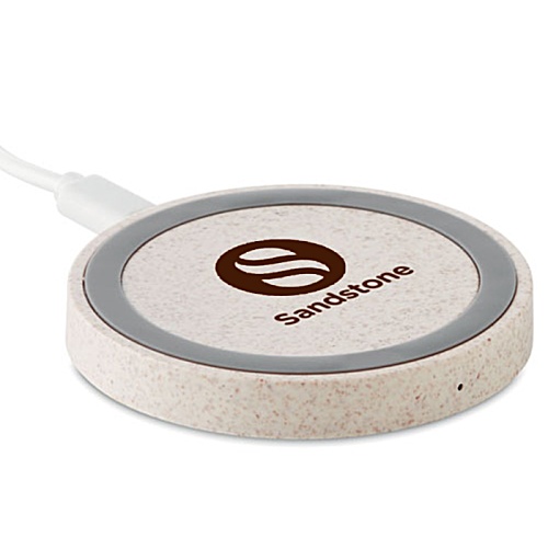 Wheat Straw Wireless Charging Pad Main Image