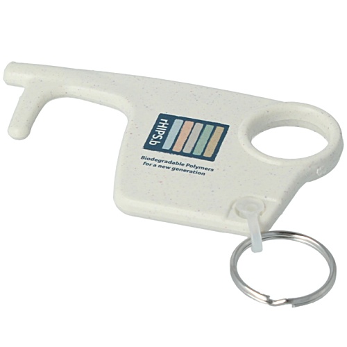 DISC Biodegradable Hygiene Hook Keyring Main Image
