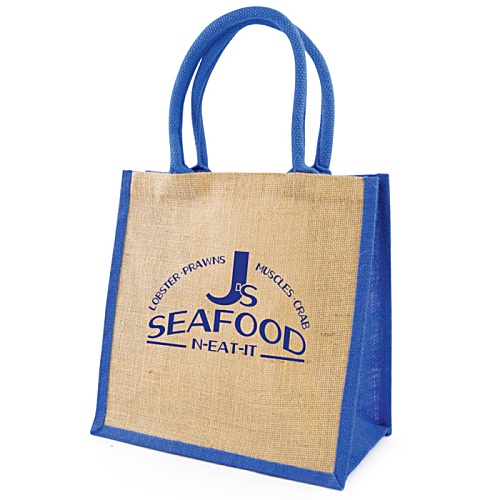 Halton Jute Bag - Colour Trim - 3 Day Main Image