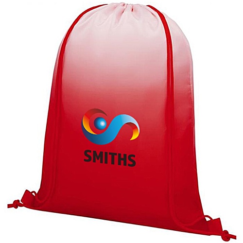 DISC Oriole Gradient Drawstring Bag - Digital Print Main Image