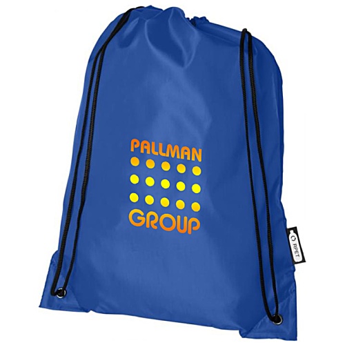 Oriole Recycled Drawstring Bag - Digital Print Main Image