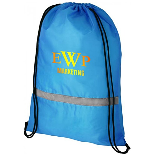 DISC Oriole Reflective Drawstring Bag - Digital Print Main Image