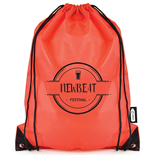 Watts Recycled Drawstring Bag - Printed Main Image