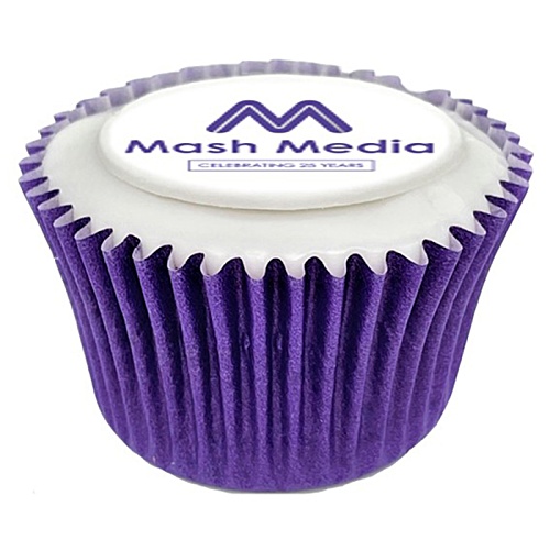 Vanilla Filled Iced Cupcake Main Image