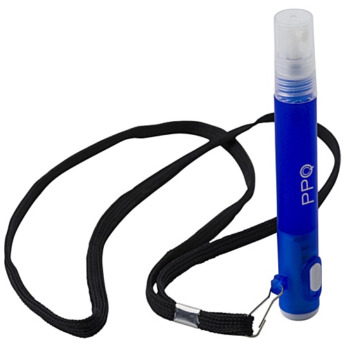 DISC Sanitiser Spray & Torch Lanyard Main Image