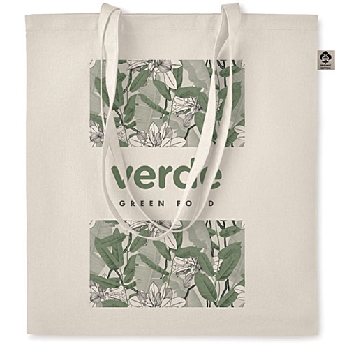 Zimde Organic Cotton Tote - Natural Main Image