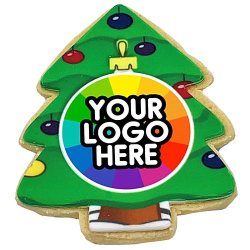 Christmas Shortbread Biscuit - Tree Main Image