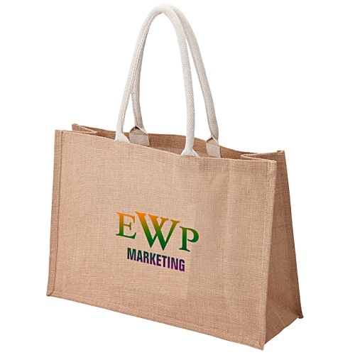 DISC Yorkie Jute Bag - Digital Print Main Image