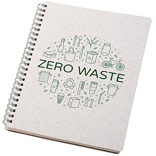 Bianco A5 Cotton Notebook - Printed Main Image