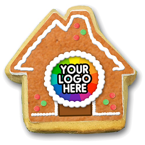 Christmas Shortbread Biscuit - House Main Image