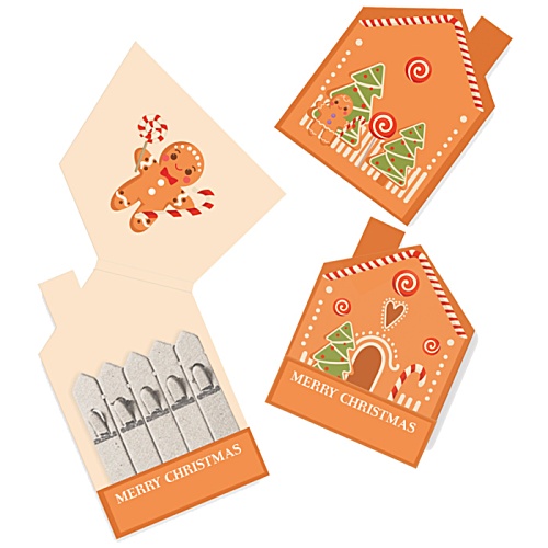 Gingerbread House Seedsticks® Main Image