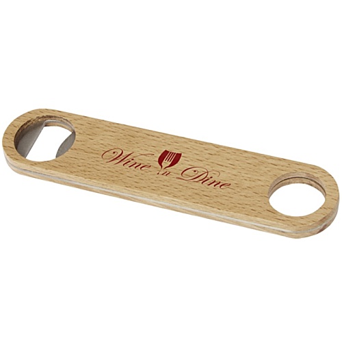 Origina Wood Bottle Opener Main Image