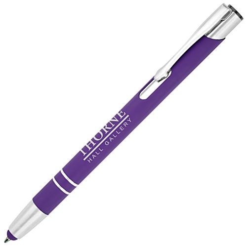 Beck Soft Feel Stylus Pen - Engraved Main Image