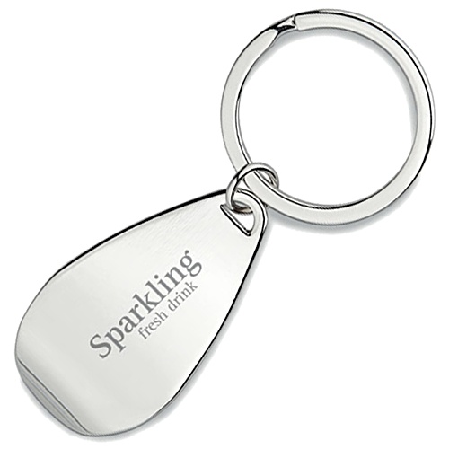 Handy Bottle Opener Keyring - Engraved Main Image