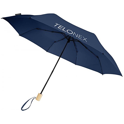 Birgit Recycled Telescopic Umbrella - Printed Main Image