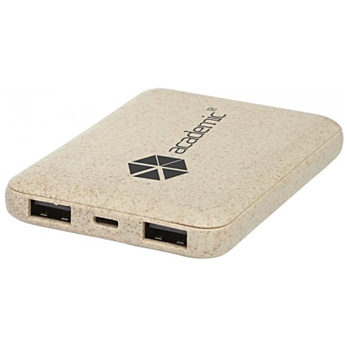 DISC Asama Wheatstraw Powerbank - 5000mAh Main Image