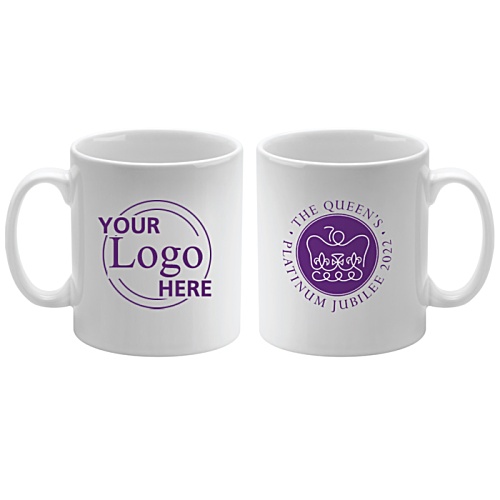 SUSP Cambridge Mug - White - Platinum Jubilee Main Image