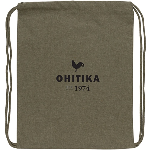 Impact AWARE™ Recycled Cotton Drawstring Bag Main Image