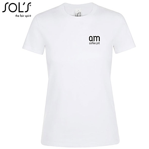 SOL's Regent Women's T-Shirt - White - Printed Main Image