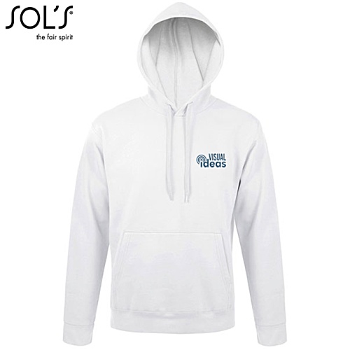 SOL's Snake Hoodie - White - Printed Main Image