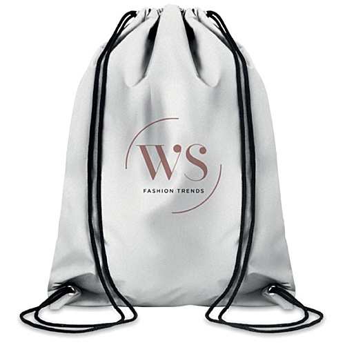 Shoop Reflective Drawstring Bag Main Image