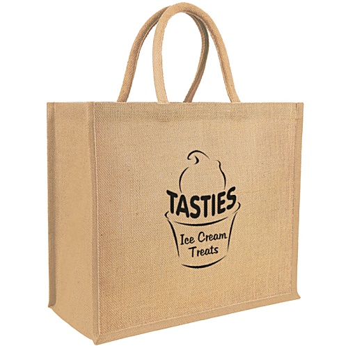 Yalding Jute Tote Bag - Natural Main Image