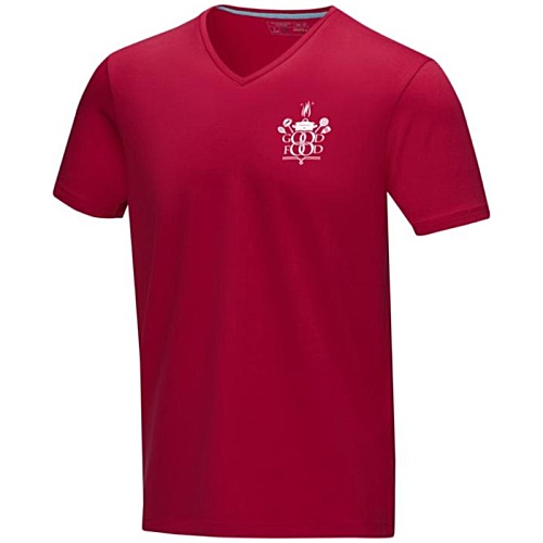 Kawartha Men's Organic Cotton V-Neck T-Shirt - Printed Main Image