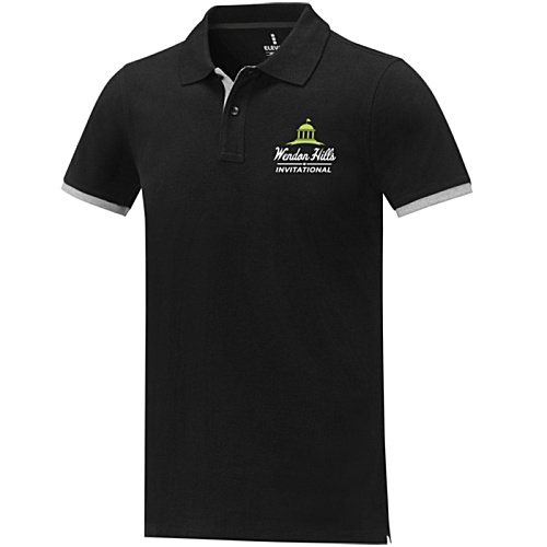 Morgan Men's Duo Tone Polo - Digital Print Main Image