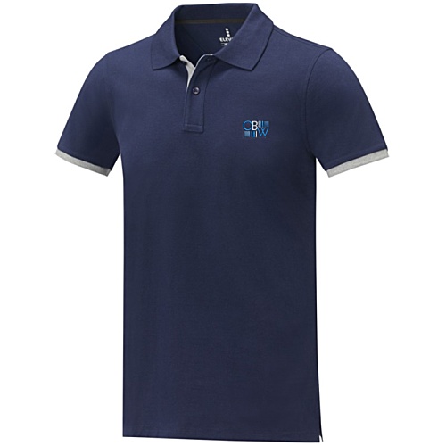 Morgan Men's Duo Tone Polo - Embroidered Main Image