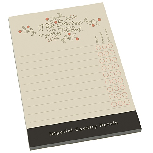 A6 50 Sheet Notepads - Digital Print Main Image