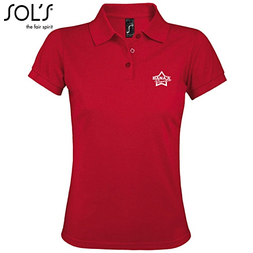 SOL's Women's Prime Polo - Colour - Printed Main Image