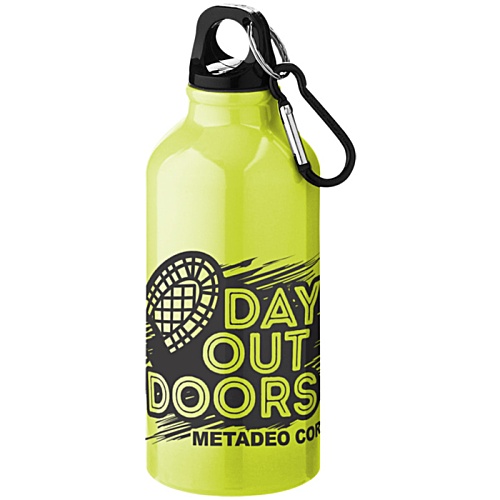 DISC Oregon 400ml Aluminium Bottle - Wrap-Around Print Main Image