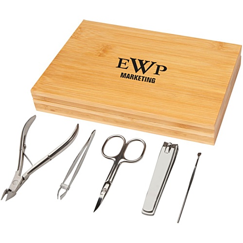 Bamboo Manicure Set Main Image