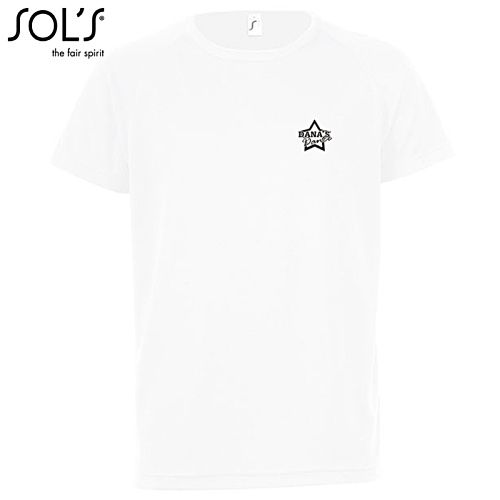 SOL's Sporty Kids' T-Shirt - White Main Image
