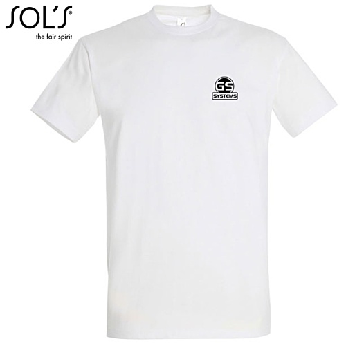 SOL's Imperial T-shirt - White - Printed Main Image