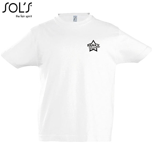 SOL's Imperial Kids' T-Shirt - White - Printed Main Image