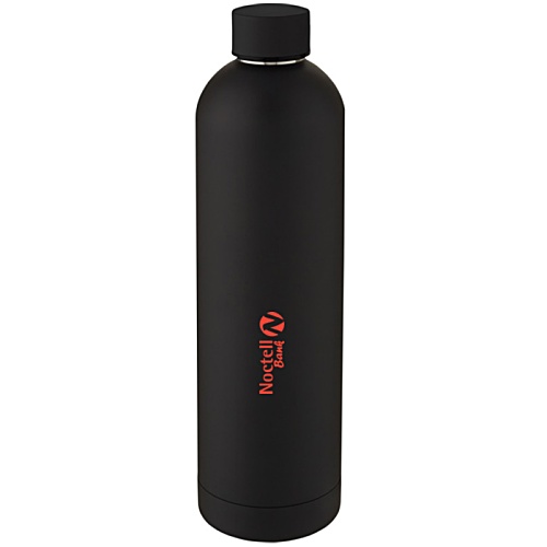 Spring 1 Litre Vacuum Insulated Bottle - Budget Print Main Image