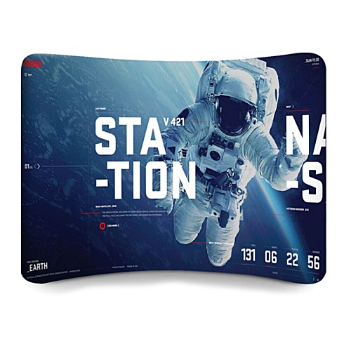 3m Soft Touch Curved Fabric Display Main Image