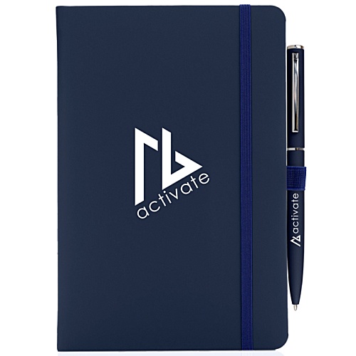 Wilson A5 Notebook with Pen - Printed Pen Main Image