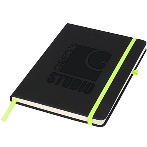 Noir A5 Notebook - Debossed Main Image