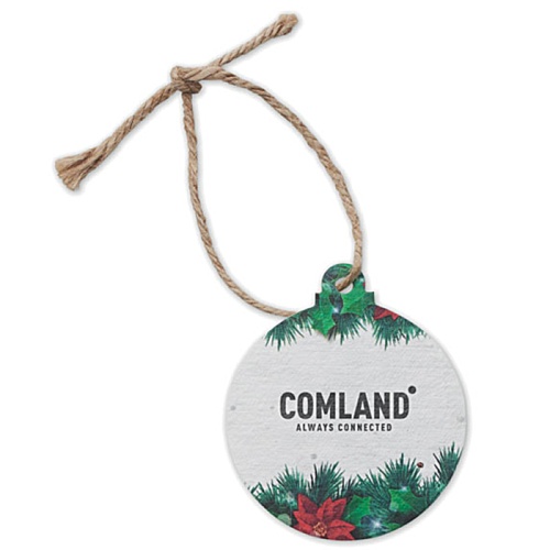 Seed Paper Decoration - Bauble Main Image