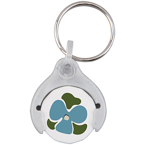 Pop Coin Lite Trolley Keyring Main Image