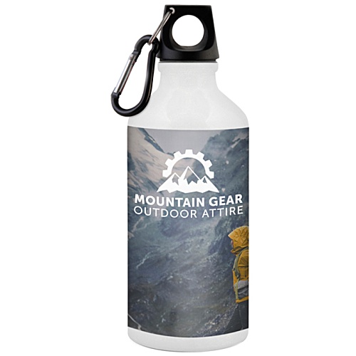 Pollock Gloss 550ml Aluminium Sports Bottle - Digital Wrap Main Image