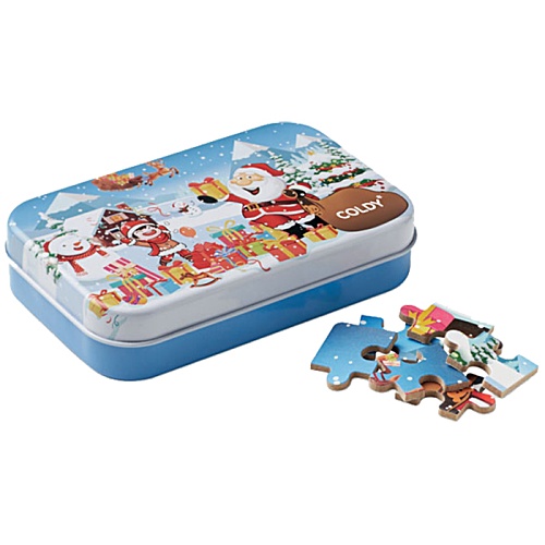 SUSP SEASONAL Christmas Puzzle Tin Main Image