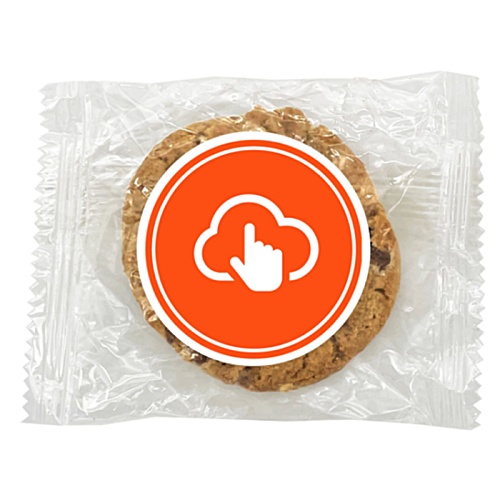 Gingernut Biscuit with Printed Label Main Image