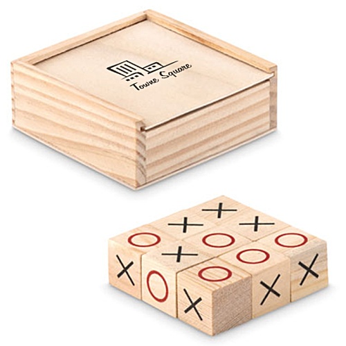 Wooden Tic Tac Toe Main Image