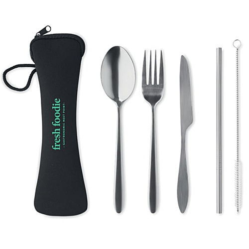 Ingham Cutlery & Straw Set Main Image