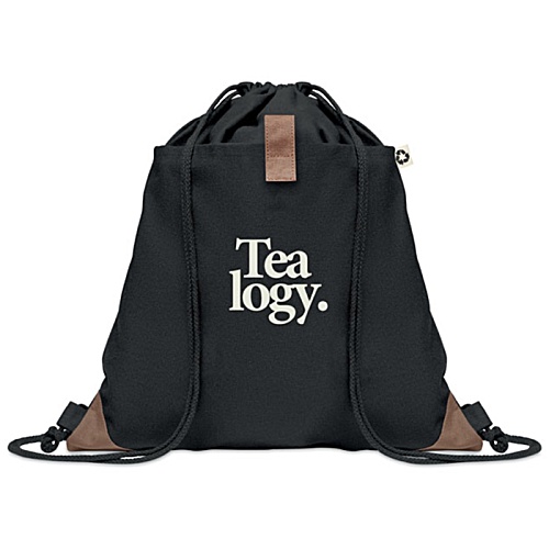 Panda Cotton Drawstring Bag Main Image
